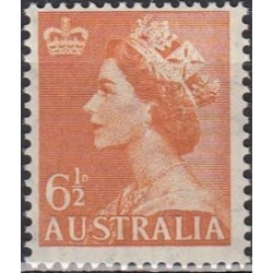 Australia 1956. Elisabeth II