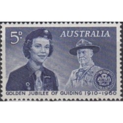 Australia 1960. Girl scouts
