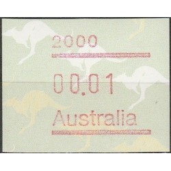 Australija 2000. Pašto automato ženklas