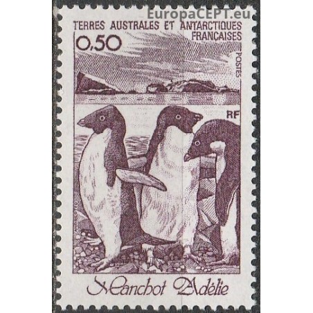 French Southern and Antarctic Lands (TAAF) 1980. Penguins