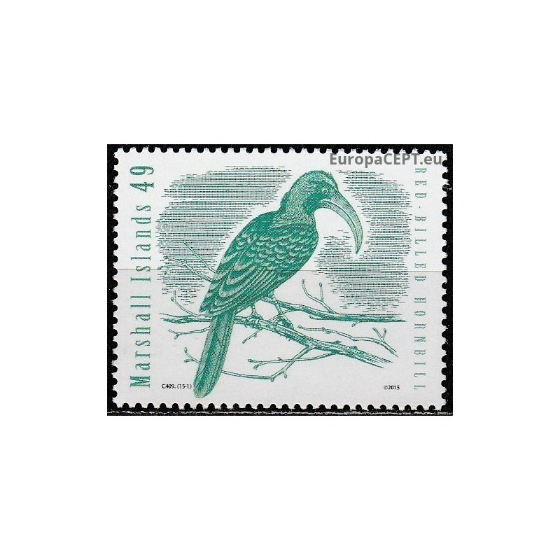 Marshall Islands 2015. Birds (Red-billed hornbill)