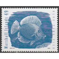 Marshall Islands 2015. Blue Tang Fishe