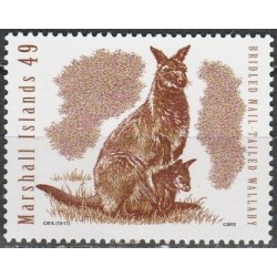Marshall Islands 2015. Bridled nail-tail wallaby