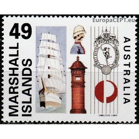 Maršalo salos 2015. Australijos pašto istorija