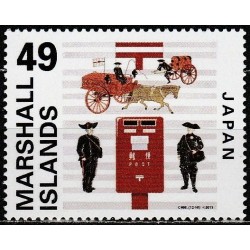 Maršalo salos 2015. Japonijos pašto istorija