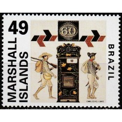 Marshall Islands 2015. Post history (Brazil)