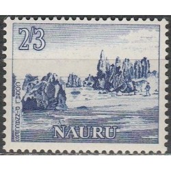 Nauru 1964. Natural landscapes