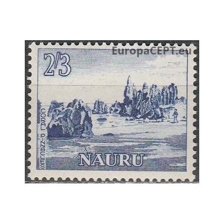 Nauru 1964. Natural landscapes