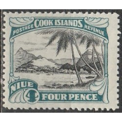 Niue 1932. Natural landscapes