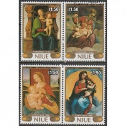 Niue 1986. Religious paintings
