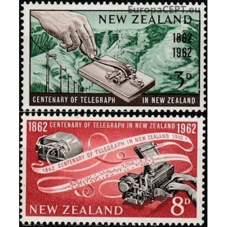 New Zealand 1962. Centenary telegraph