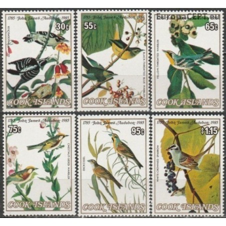 Cook Islands 1985. Birds