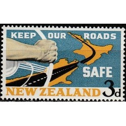 New Zealand 1964. Road traffic safety