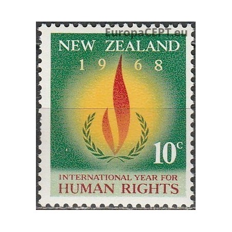 New Zealand 1968. Human rights declaration