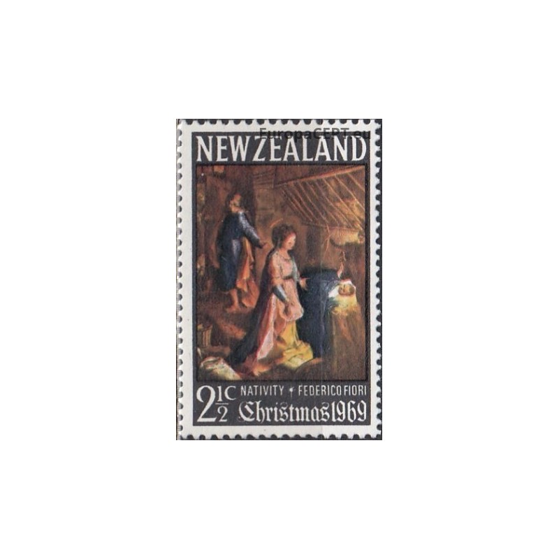 Naujoji Zelandija 1969. Kalėdos (paveikslas)
