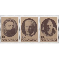 Naujoji Zelandija 1979. Žymūs XIX a. politikai