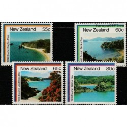 New Zealand 1986. Natural landscapes