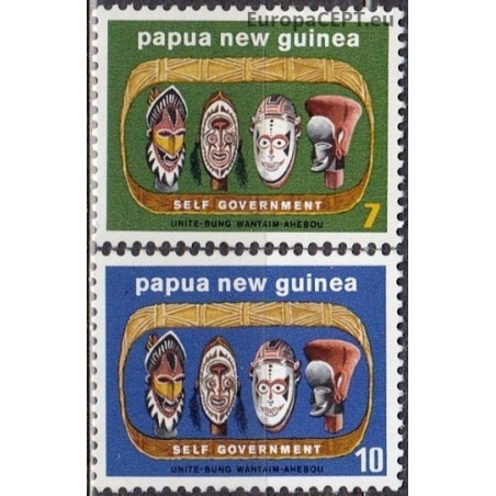 Papua New Guinea 1973. Self-governance