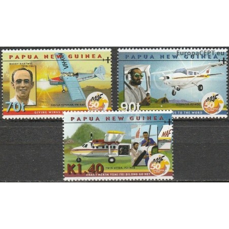Papua New Guinea 2001. History of aviation