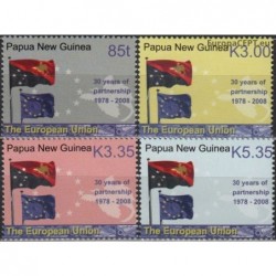 Papua Naujoji Gvinėja 2008. Bendradarbiavimas su Europos Sąjunga