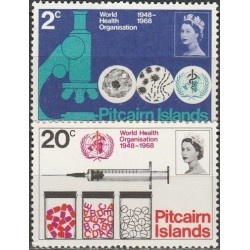 Pitkerno salos 1968. Pasaulinė Sveikatos Organizacija