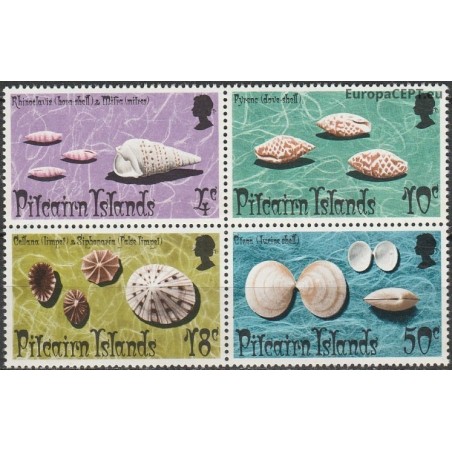 Pitcairn Islands 1974. Seashells