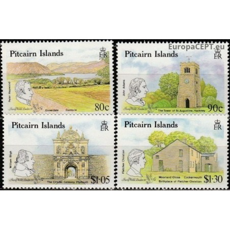 Pitcairn Islands 1990. Bounty mutineers