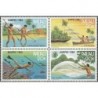 Palau 1984. Philatelic exhibition AUSIPEX (fishing)