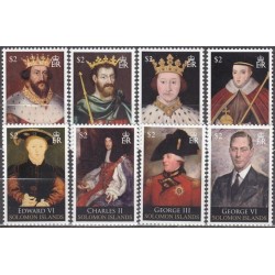 Solomon Islands 2010. Kings and Queens of England