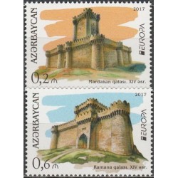 Azerbaijan 2017. Europa (Castles)