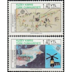 Cyprus (Turkey) 2006. 50 years Europa stamps