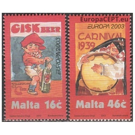 Malta 2003. Visual arts (posters)