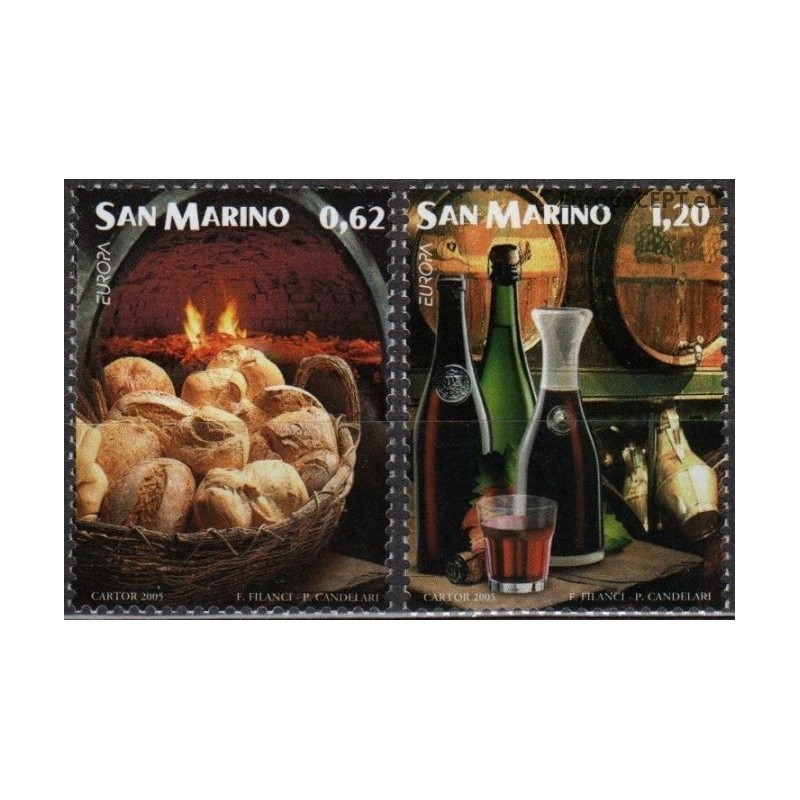 San Marinas 2005. Europa (kulinarinės tradicijos)