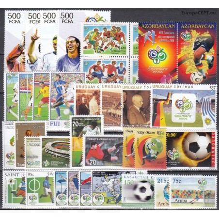 FIFA World Cup in Germany (2006). Set of topical stamps