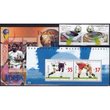 FIFA World Cup Korea Japan. Set of topical stamps