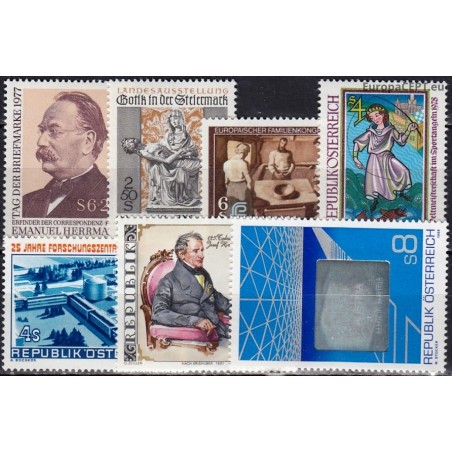 Austria. Set of new stamps VII