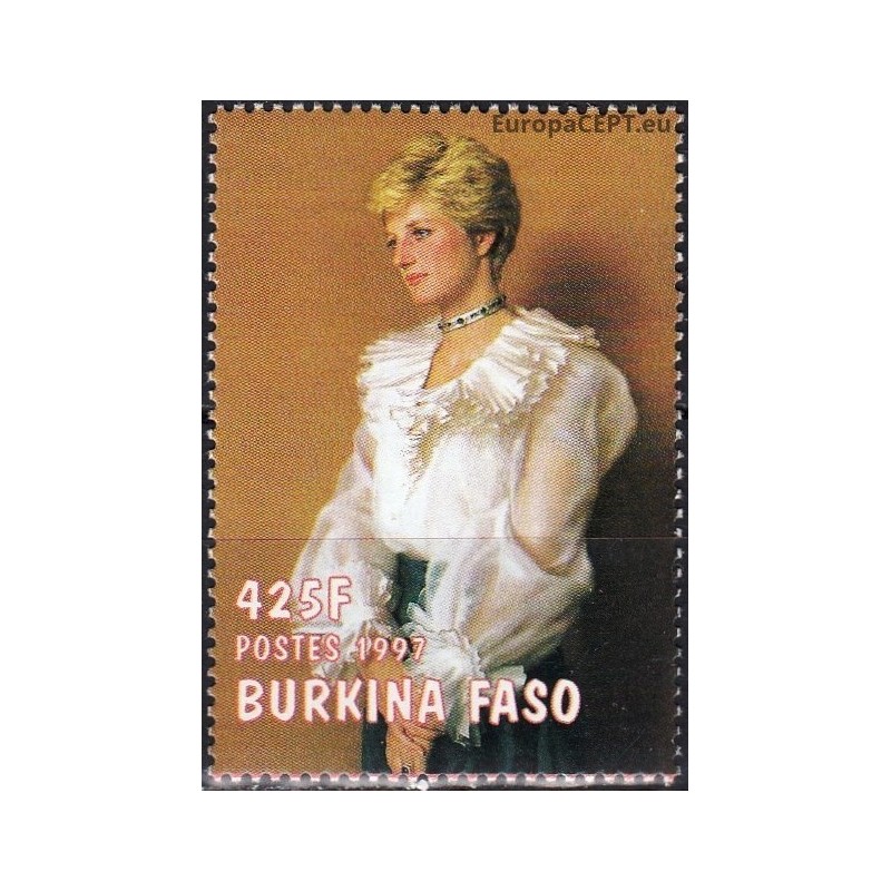 Burkina Faso 1998. Diana, Princess of Wales