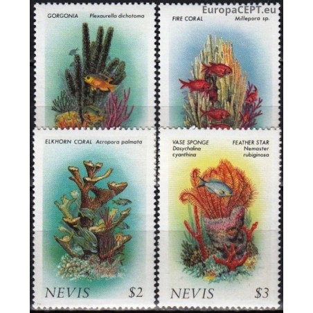 Nevis 1986. Corals
