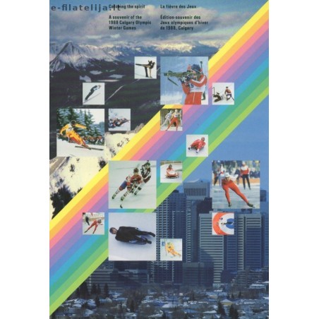 Canada 1988. Olympic Games Calgary (Souvenir Booklet)