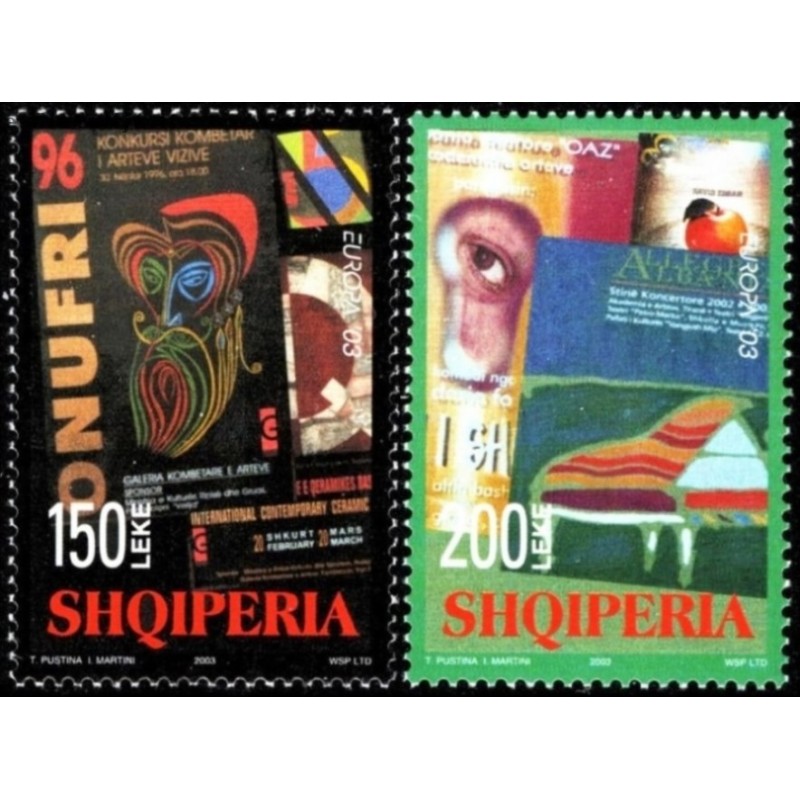 Albania 2003. Poster art