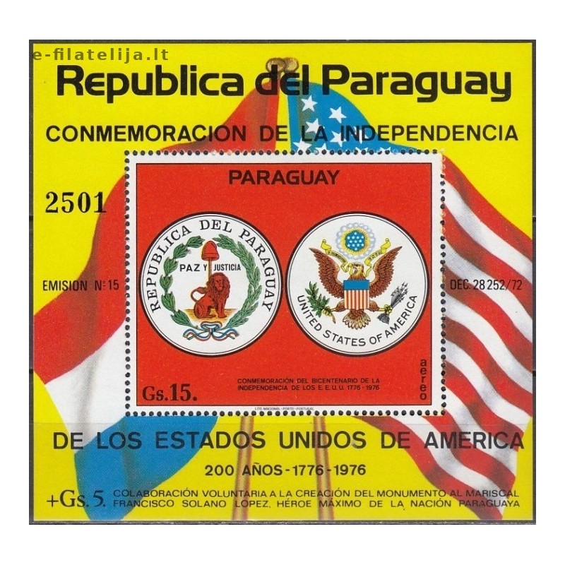 Paraguay 1975. American Revolution