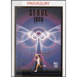Paragvajus 1988. Seulo vasaros olimpinės žaidynės (aukso spalva)