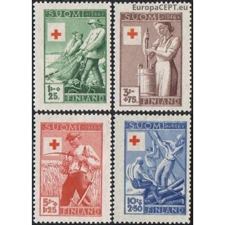 Finland 1946. Red Cross