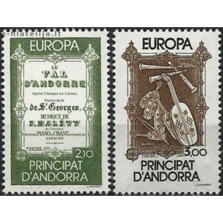10x Andorra (french) 1985. Europa CEPT wholesale
