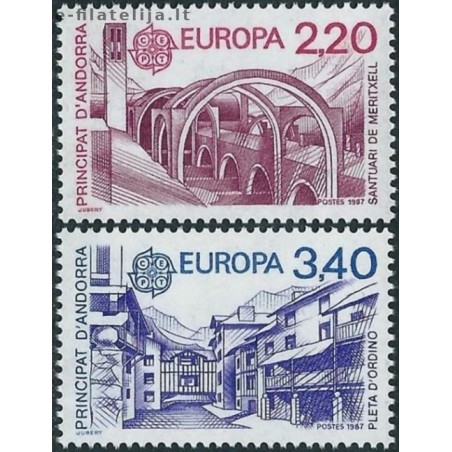 10x Andorra (french) 1987. Europa CEPT wholesale