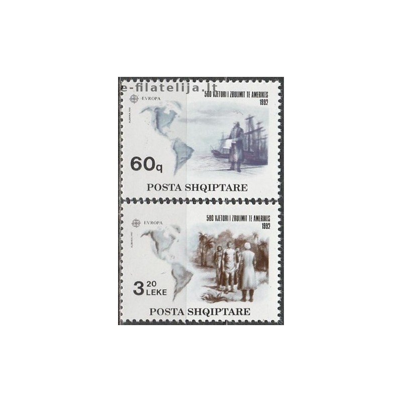 10x Albania 1992. Europa CEPT wholesale