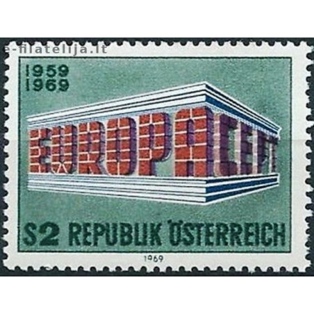 10x Austrija 1969. Europa CEPT išpardavimas