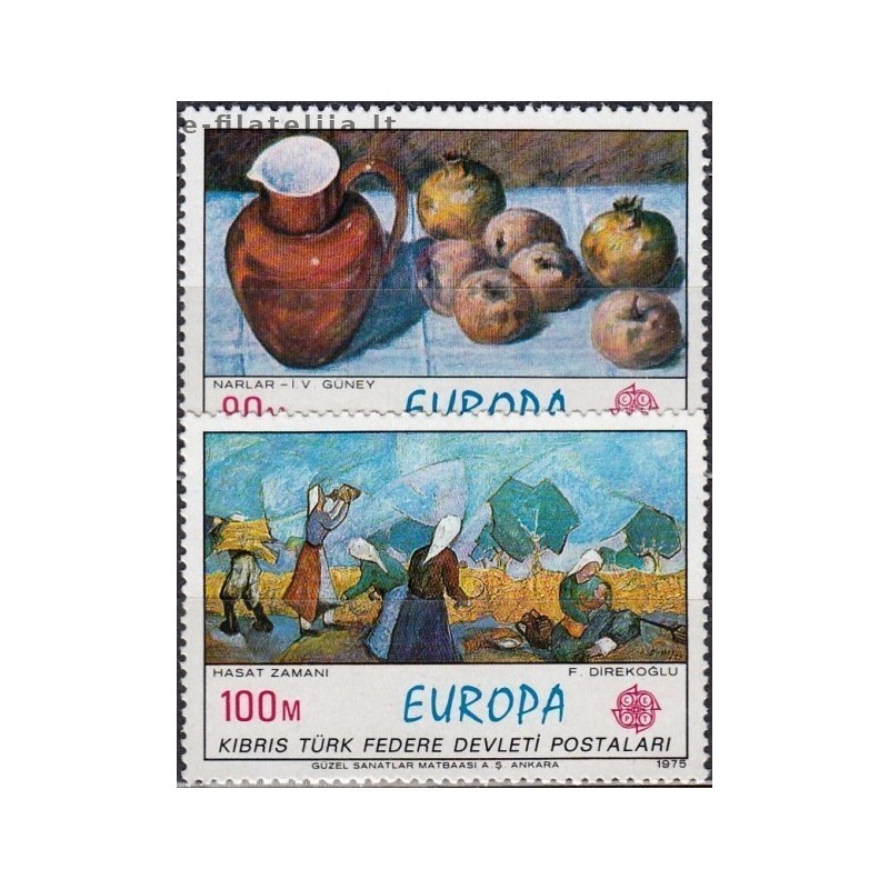 10x Turkų Kipras 1975. Europa CEPT išpardavimas
