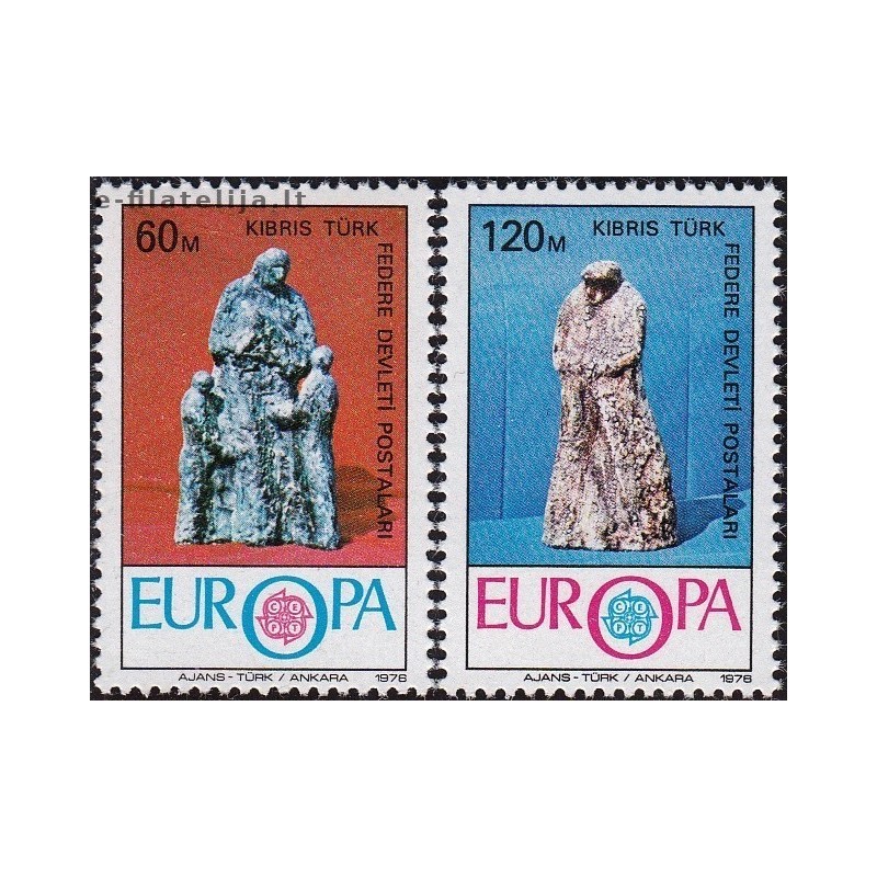 10x Cyprus (Turkey) 1976. Europa CEPT wholesale