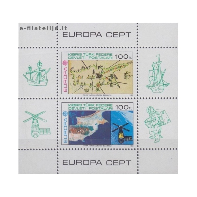 5x Cyprus (Turkey) 1983. Europa CEPT wholesale